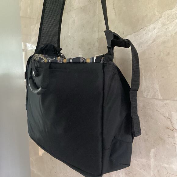 LL.Bean Yellow Plaid Messenger Bag NWT - Clueless Gorpcore Preppy Christmas Gift - Picture 4 of 11